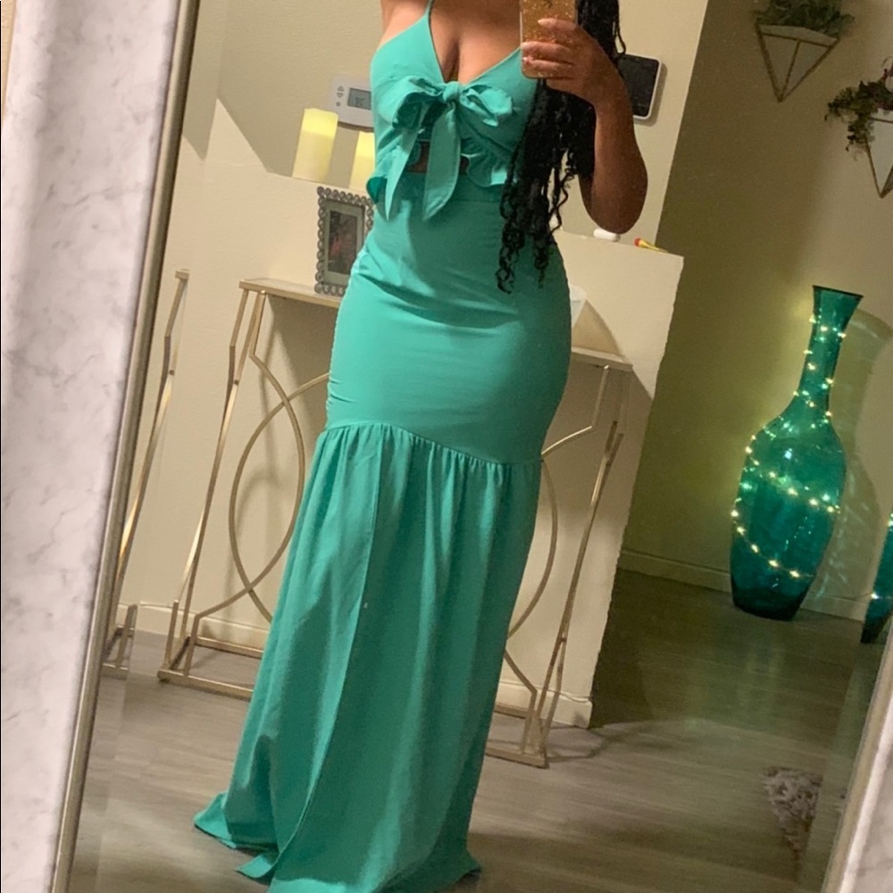 Light Aqua Dress
